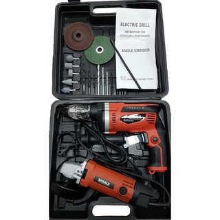 T.P.R GROUP COMBO SET สว่าน+เจียร์ BERALA(BL-814+BL954)