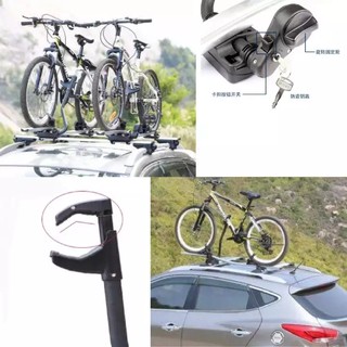 แร็คหลังคา แร็คบรรทุกรถจักรยาน aluminum alloy roof bike rack