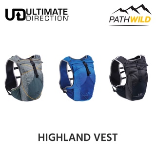 เป้น้ำ ULTIMATE DIRECTION HIGHLAND VEST ออกแบบมาสำหรับการวิ่งเทรลระยะอัลตร้าครั้งแรก ความจุ 12 ลิตร