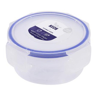 กล่องอาหารกลม 0.23 ลิตร KECHxDOUBLE LOCK No.9131 เก็บถนอมอาหารได้ดี