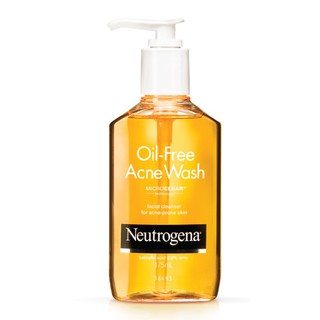 นูโทรจีนา เจลล้างหน้า ออยล์ ฟรี แอคเน่ วอช 175 มล. Neutrogena Oil-Free Acne Wash 175 ml.