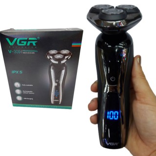 (มาใหม่)ปัตตาเลี่ยนโกนหนวดไร้สายVGR-309 โกนหนวด แบบไร้สาย