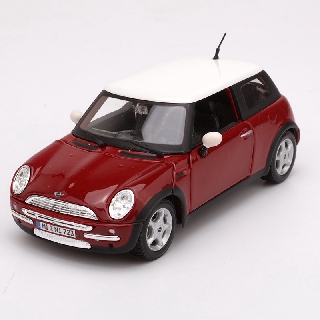 รถโมเดล Maisto 31219 mini cooper 1/24 เปิดประตูรถ กระโปรงหน้าได้