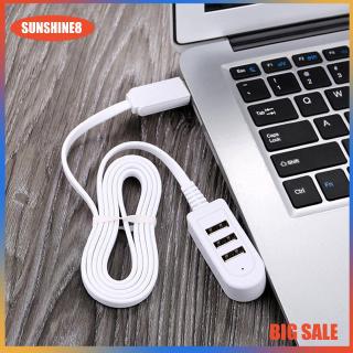 Usb Splitter 3usb Multifunction 3a Charger Converter Extension Line Hub Hub
