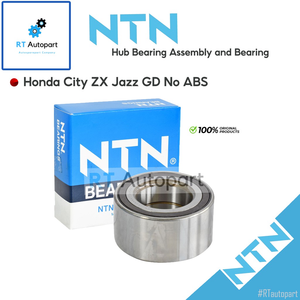 NTN / NSK ลูกปืนล้อหน้า Honda City ZX Jazz GD ปี03-08 / ลูกปืนล้อ ซิตี้ แจ็ส / AU0811 / 38BWD26E1