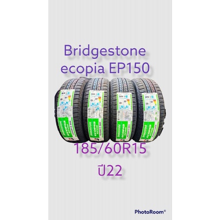 ยางใหม่ Bridgestone ecopia 185/60R15 ปี22