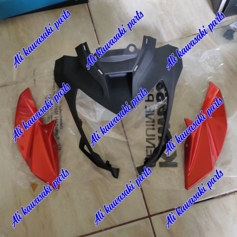 ชุดฝาครอบไฟหน้า หูสีส้ม Z250 SL Z250SL เดิม