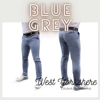 Dry 2021 กางเกงกอล์ฟผ่าปลายขา สีเทาฟ้า