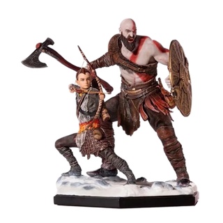 Neca God of War Classic Game PS4 Father Son Quitus Atrus โมเดลฟิกเกอร์ PVC ของเล่นสําหรับเด็ก