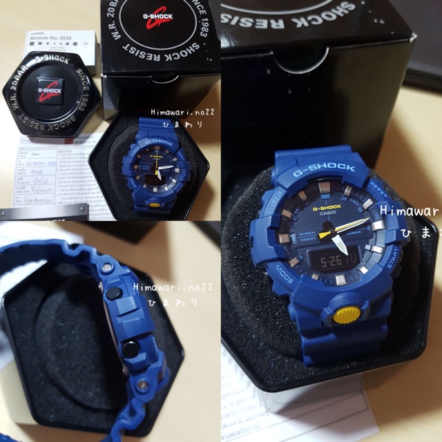 G-Shock รุ่น GA-800SC สีกรมท่า 💙 มือ2
