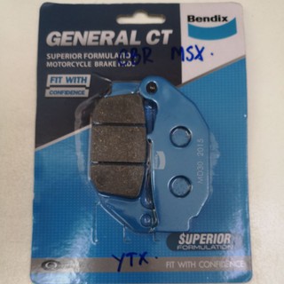 ผ้าดิสเบรคหลัง Bendix สำหรับรถมอเตอร์ไซค์ ฮอนด้า MSX/CBR150RB ปี2011