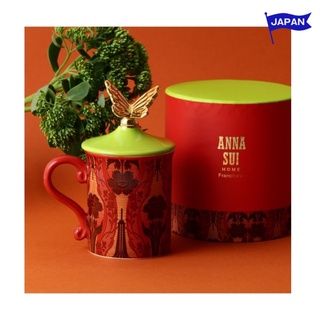 [ส่งตรงจากประเทศญี่ปุ่น] Francfranc ANNA SUI Mug Flower Red แก้ว แป้ง สีแดง