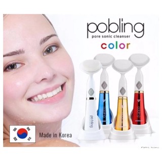 Po Bling Pore Sonic Cleanser Color # Blue แปรงทำความสะอาดผิวหน้า-RED