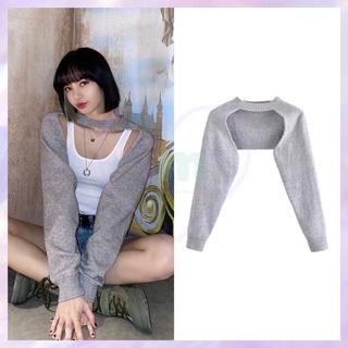 Preoder เสื้อคลุมแขนแบบลิซ่า LISA BLACKPINK