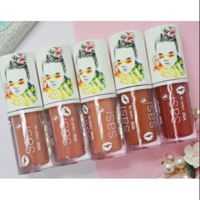 *มีเบอร์204พร้อมส่ง* Sasi Liquid Lip ศศิลิปแมท