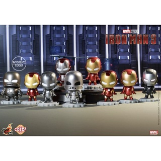 👽พร้อมส่ง👽IRON MAN3 ไอร่อนแมน ตุ๊กตาตั้งโชว์ กล่องสุ่ม blind box(แบบแยก) Marvel Cosbi collection