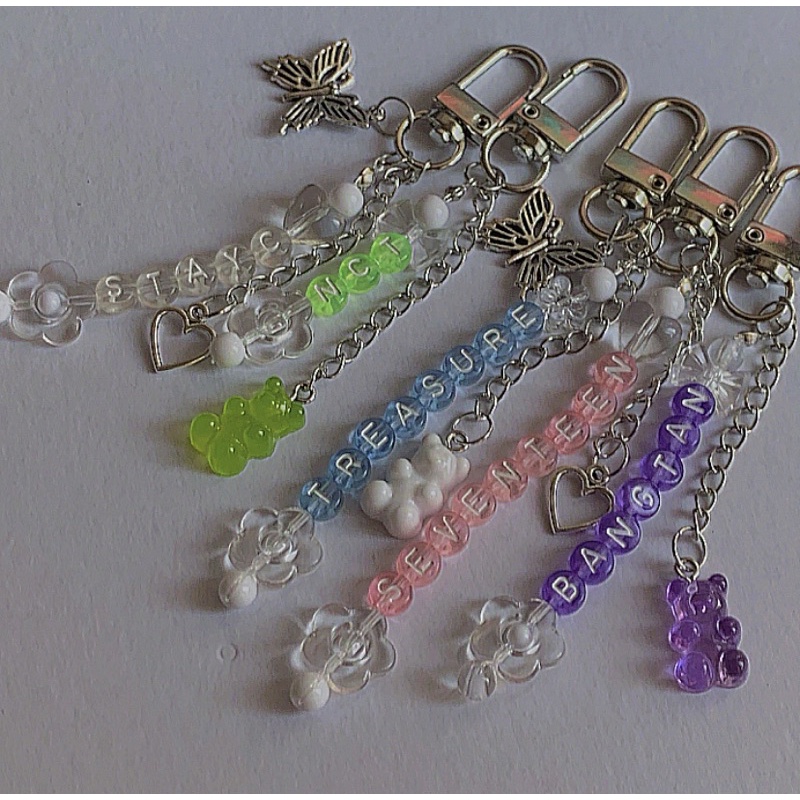[vendtco] CUSTOM KEYCHAIN BEADS ชุดลูกอม KPOP INSPO
