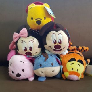 กระเป๋าอเนกประสงค์ Piglet, Pooh, Tigger, Eeyore, Mickey,  Minnie, Marie [ลิขสิทธิ์แท้]