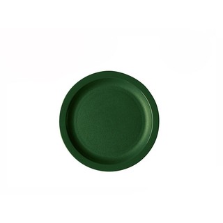 จานใส่อาหารทรงกลม / สีเขียว Round dish / green food container