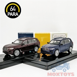 Para 1 : 64 Bmw X7 Suv โมเดลรถยนต์สีฟ้า / สีน้ําตาล