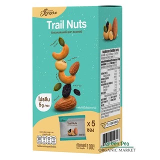Xongdur Mixed nut ถั่วรวม ผสมผลไม้ 2 Size Trail Nuts100กรัม/240กรัม
