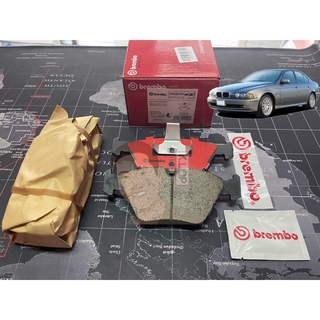 P06 065C ผ้าเบรก-F-แท้ BREMBO รุ่น Ceramic : BMW ซีรี่ส์ 5 (E39) 523i 528i 530i 96-04 การันตีคุณภาพมาตรฐานโดย " เครอ...