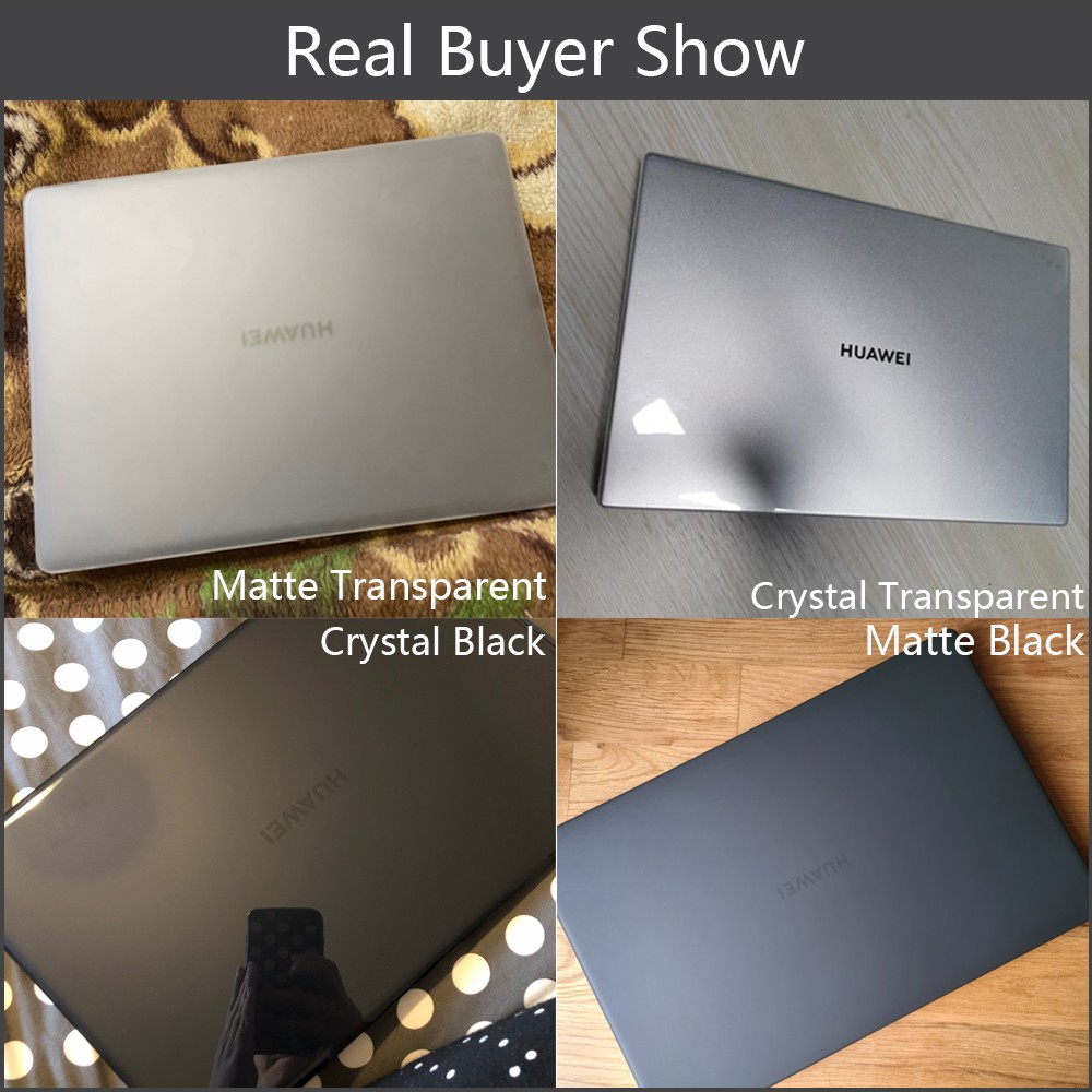 กรณีแล็ปท็อปสําหรับ Huawei Matebook D14 D15 14S คริสตัล Matte Shell กระเป๋าแล็ปท็อปสําหรับ Magicbook