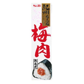 S&amp;B ซอสบ๊วยบด 40กรัม (คิชู อูเมะ นิกุ) KISHU UME NIKU 40g