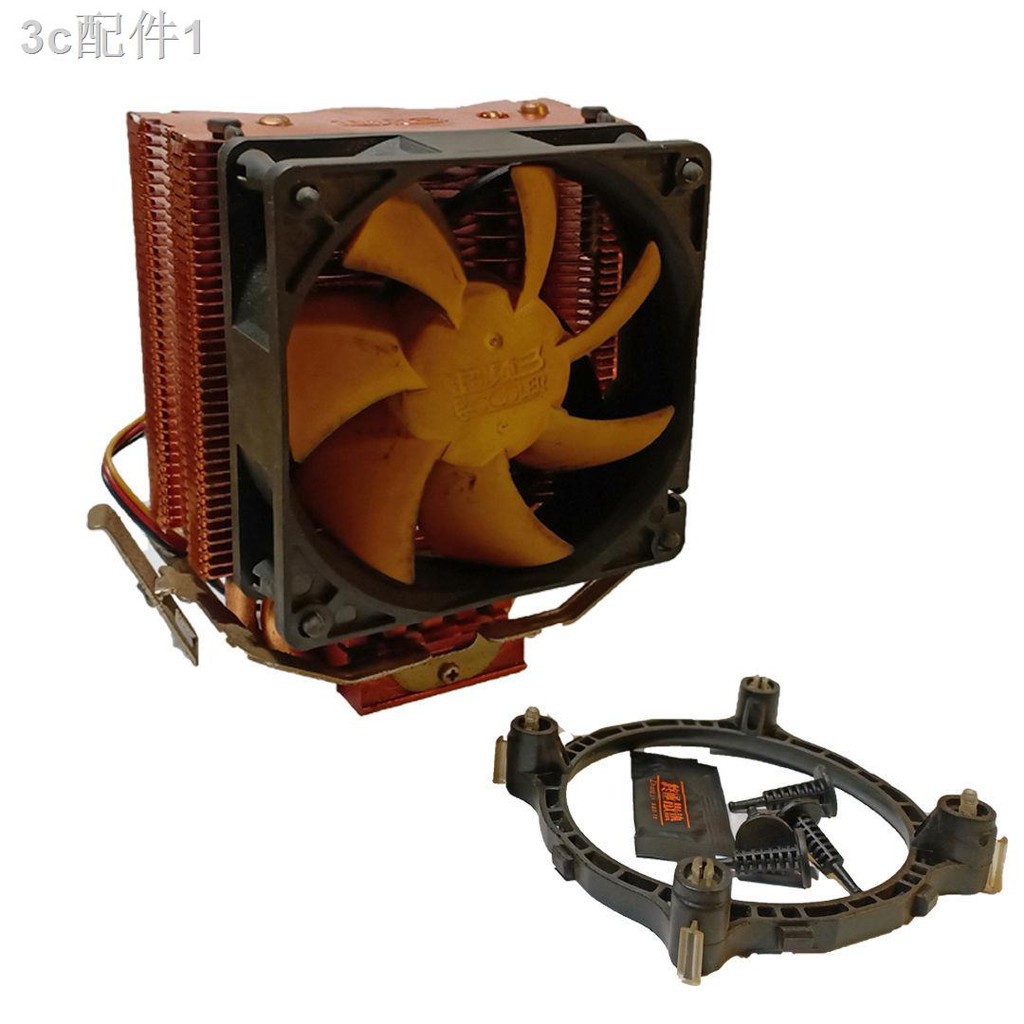 ♚☄CPU cooler desktop computer AMD / Intel universal fan X79 mute 115X 775 copper tube 2011