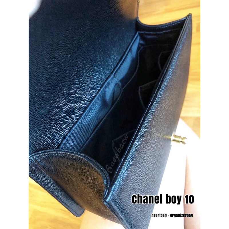 ที่จัดระเบียบกระเป๋า CHA NEL BOY 8 10 11 มีแบบช่องให้เลือก
