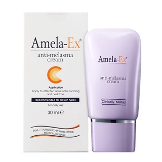 AMELA-EX อเมลา-เอ็กซ์ ครีมรักษาฝ้า ครีมทาฝ้า รักษาฝ้า กระ ขนาด 12 ML 12959 / 30 ML 12528