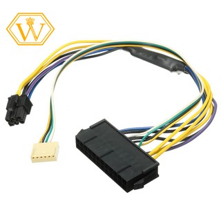 ☀Ready Stock☀ATX PSU Power Cable 24P to 6P for HP Z220 Z230 SFF Mainboard Black