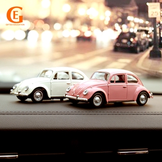 โมเดลลูกโป่ง Beetle Diecast ดึงถอยหลัง สไตล์วินเทจ ของเล่นสําหรับเด็ก