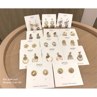 Korean Fashion stud Earring ต่างหูเกาหลี Group E