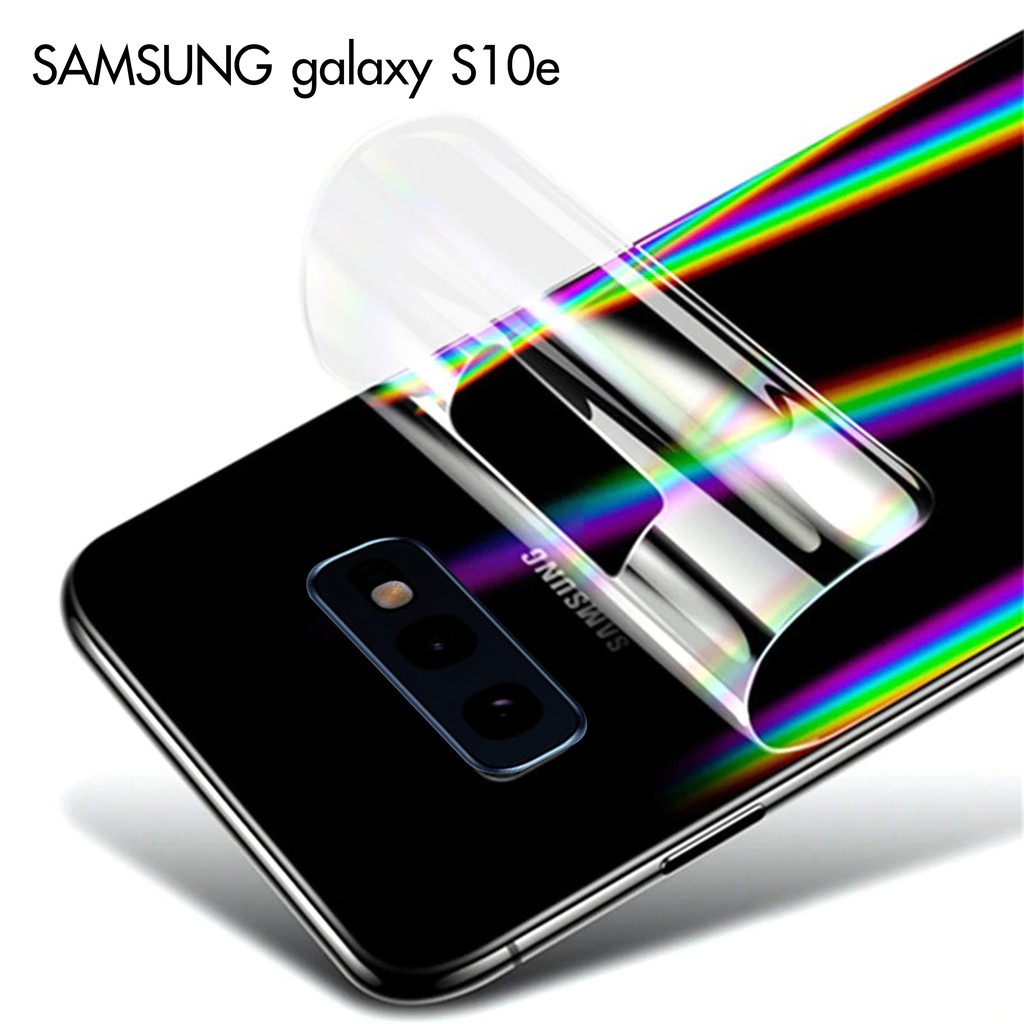 ฟิล์มกันรอย ด้านหลัง ซัมซุง เอส10อี เอส10 เอส10 เอส20  Film Aurora Samsung Galaxy S10e S10 S10+ S20 