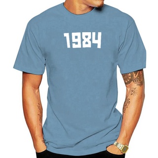 เสื้อยืดผ้าฝ้าย เสื้อยืด พิมพ์ลายโลโก้ Gosha Rubchinskiy 1984 สําหรับผู้ชาย พิมพ์โลโก้ สีดํา สีขาว