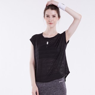 Stranslucent Round Neck Top