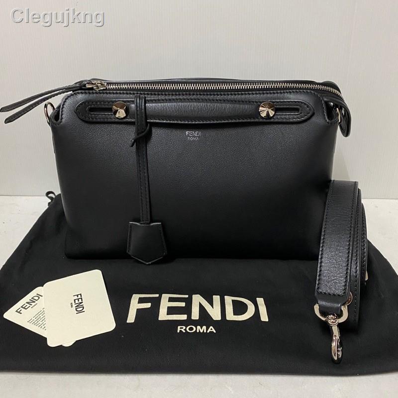 ♈✐☃used like new fendi small by the way in blackอุปกรณ