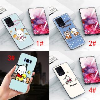 เคสลายสุนัขสําหรับ samsung s 10 e s 20 ultra a 51 a 71 a 81 a 91 plus note 10 ลิตร pochacco