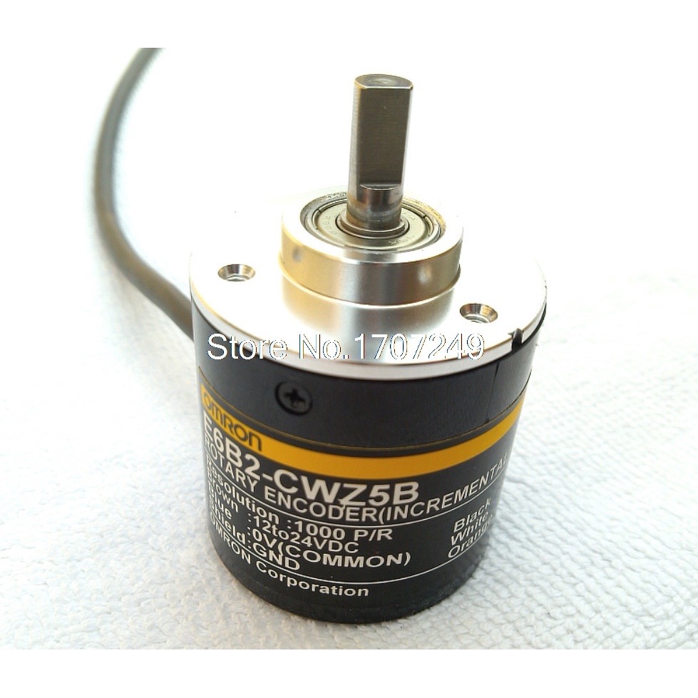 E6B2Cwz5B Omron Abz 3-Phase Encoder E6B2-Cwz5B 10/20/30/100/200/300/360/500/1000/1800/2000/2500P/R D