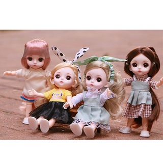 ซื้อตุ๊กตา BJD สุ่มจิ๋ว 1/8 BJD ตุ๊กตาพลาสติก นางฟ้า คุณภาพสูง ของเล่นสําหรับเด็กผู้หญิง Fairyland Oueneifs ตุ๊กตาข้อต่อ