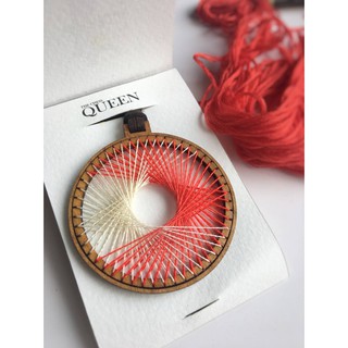 String art necklace