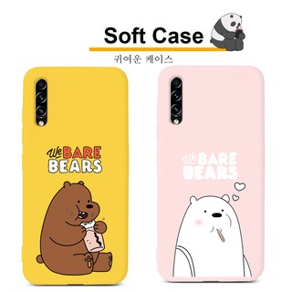 เคสโทรศัพท์แบบนิ่ม ลายหมีน่ารัก สำหรับ Samsung Galaxy S20 S10 Ultra Plus Lite A50 A30S A50S A01 A10 A10S A30 A20 A20S A205 A305 A90 A80 A70 A70S A51 A71 M11 M31 A11 Note 20 9 10 Ultra Pro