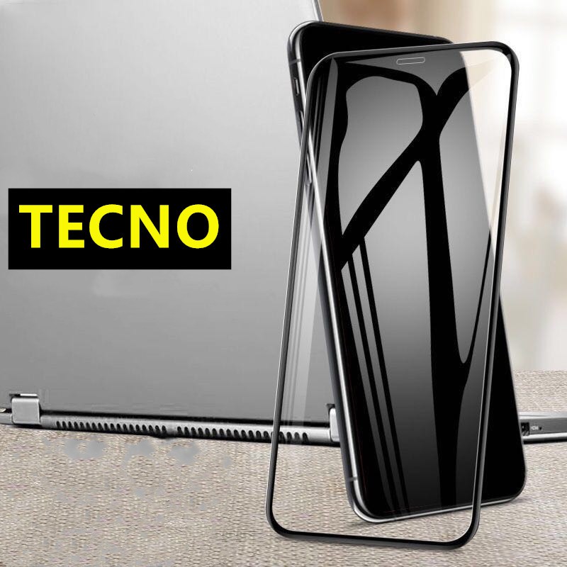 Screen Protectors 22 บาท 005 ฟิล์มกระจกเต็มจอ Tecno POP5 / POP4 SPARK6GO ฟิล์มกระจกนิรภัยกันรอยคุณภาพสูง Temperedglass Tecno POP4 พร้อมส่งจากไทย Mobile & Gadgets