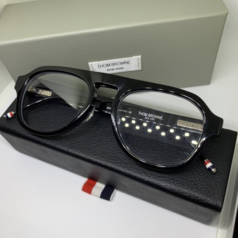 ขายแว่น Thom Browne model TBX 416 52 01 AF (USED LIKE NEW)