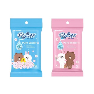 ทิชชูเปียก  Cellox CE51591 สีชมพู  ผ้าเปียกทำความสะอาด  Wet wipes Cellox CE51591 pink