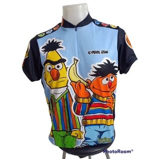 เสื้อกีฬาปั่นจักรยาน iP PEARL IZUMI SESAME STREET  SIZE L มือ2