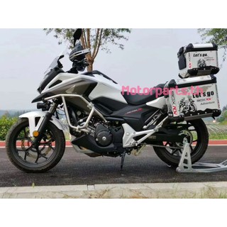 กล่องติดมอเตอร์ไซค์ ชุดปี๊๊ปอลูมเนียม HONDA NC700CLX NC750X ปี๊บติดมอเตอร์ไซค์ กล่องข้างมอเตอร์ไซค์