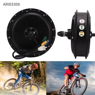 Aries306 48V 1500W Rear Wheel Hub Motor Electric Bicycle Brushless Gearless for Snowmobile Scooter