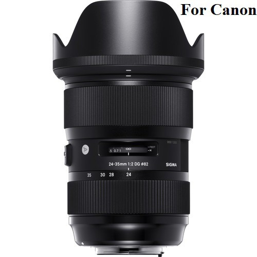 Sigma 24-35mm f/2 DG HSM Art Lens - [For Canon EF]